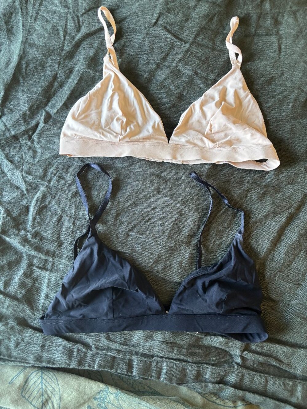 Aritzia Talula Triangle Bralettes